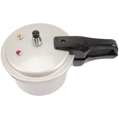 Operitacx Pressure Cooker 10 Quart Aluminum Pressure Cooker Mini Small Cooking Pot Gas Steamer Electric Ceramic Stove Safety For Induction All Cooktops 3L Canner