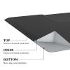 OmySalon 3' x 5' Barber Floor Mat Anti Fatigue for Stylist Standing, 3/4'' Thick Comfort Hair Matt Square Base for Salon Styling Chair, Hair Cutting Hairdressing Beauty Equipment view 3