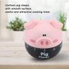 Cute Pigs Easy to use Portable Alarm Clock Kitchen Cooking Tool, Cartoon Pigs Cooking Timer, 55 Minute Mechanical Kitchen Timer, Cute Cooking Time() view 3