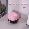 Cute Pigs Easy to use Portable Alarm Clock Kitchen Cooking Tool, Cartoon Pigs Cooking Timer, 55 Minute Mechanical Kitchen Timer, Cute Cooking Time() view 4