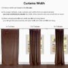 XINDAR Double Layer Blackout Curtain, Set of 2 Panels for Living Room Darkening Curtains Light-Filtering Lace Sheer Window Panels (Blue, 196" W x 106" L-Grommet) view 4