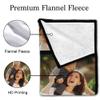 Yofair Ships Next Day, Custom Blanket with Picture Personalized Gifts for Mom Dad Customized Photo Blanket Family Christmas Birthday Gifts for Adult Husband Wife 40" W x 50" L view 4