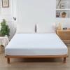 2-Pack Twin XL Mattress Protector Waterproof for Extra Long Twin College Dorm Bed Fitted Sheet Style Mattress Cover, 21" Deep Pocket, 39" x 80" Great for Dorm Room, Hospital & Split King Beds, White view 2