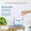 Humidifiers for Bedroom Large Room, 2L Cool Mist Top Fill Oil Diffuser for Baby Nursery and Plants Quiet Rapid Ultrasonic Humidification for Home Whole House view 4