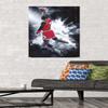 Michael Jordan - Burst Wall Poster, 34L" x 22.4W", Premium Unframed Version view 2