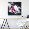 Michael Jordan - Burst Wall Poster, 34L" x 22.4W", Premium Unframed Version view 4