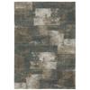 Oriental Weavers Alton Area Rug - 532B9-6'7" x 9'6" - in Teal/Grey - Modern Style, Stain Resistant, Family and Pet Friendly, Dining, Living Room Rug view 1