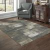 Oriental Weavers Alton Area Rug - 532B9-6'7" x 9'6" - in Teal/Grey - Modern Style, Stain Resistant, Family and Pet Friendly, Dining, Living Room Rug view 2