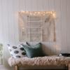 Sugarboo Twinkle Little Star Handmade Canvas Wall Hanging - 31.50 x 40 Inches - for Bedroom, Kitchen, and Living Space Dcor view 3