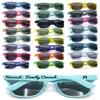 Personalized Party Sunglasses Bulk Wedding Favors Gifts for Guests Custom Birthday Bachelor School Graduation Bridal Groomman Bride Company Personalized Party Sunglasses Gifts(100PC Cyan) view 1