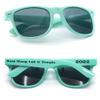 Personalized Party Sunglasses Bulk Wedding Favors Gifts for Guests Custom Birthday Bachelor School Graduation Bridal Groomman Bride Company Personalized Party Sunglasses Gifts(250PC Light Teal) view 3