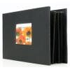 Kiera Grace 100-Pocket Simple & Classic Small Photo Album For Home & Room, 4.84"L x 7.36"W x 2.09"H To Display 100-4" x 6" Photos, 12 Pieces, Black view 3