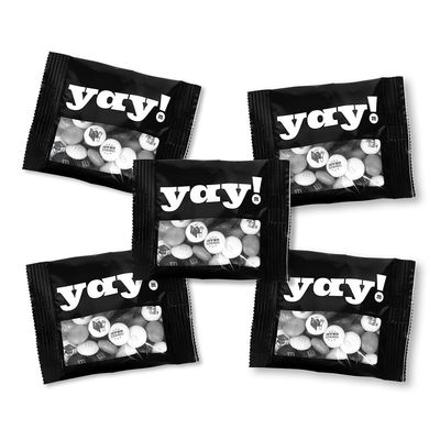 M&MS World Graduation-Themed M&M'S Individual Packs with YAY! Congrats Icons, For Graduation Party Favors, Decorations, Congratulations Decorations, and More (30 Pack)