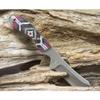 WHISKEY BENT HAT CO. Sendero Caper 440 Stainless Steel Fixed Blade Knife w/Leather Sheath (Arizonan) view 3