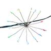 Kurt Adler 75-Light Cluster Burst RGB Superbright LED Twinkle Light Set view 2