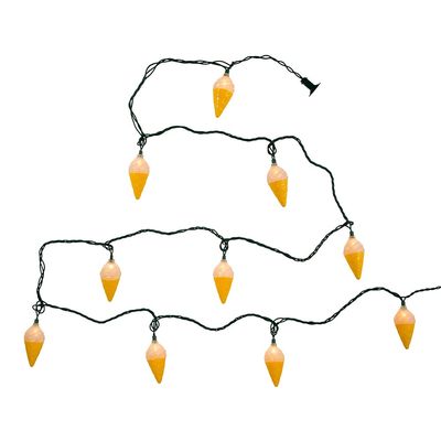 Kurt Adler UL 10-Light Ice Cream Cone Light Set