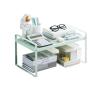HIHELO Book Case Retractable Simple Bookshelf Multi-Layer Rack Office Desktop Storage Rack for Office Study Bedroom School Bookshelves view 1