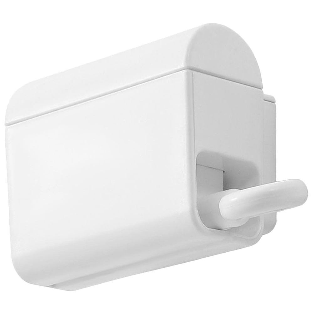 1 Set Toothpaste Tube Wall Mounted Toothpaste Holder Dispenser Manual Punch for Saving