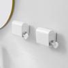 1 Set Toothpaste Tube Wall Mounted Toothpaste Holder Dispenser Manual Punch for Saving view 4