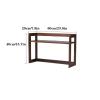 HIHELO Book Case Small Bookshelf Modern Storage Rack 2 Tier Simple Shelf Living Room Office Furniture Desk Organizer, Black Walnut Color Bookshelves view 3