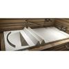 CHALKE Bathtub Cover Dust Board Bathroom Bathtub Frame PVC Bathtub Insulation Cover, Suitable for Villa Hotel Clubhouse Thickness 0.7CM (Size : 145x80x0.7cm) view 2