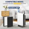 ProHEPA 9000 Replacement Filter Compatible with VEVA 9000 Air Puri-fiers, 4 Pack HEPA Replacement Filters & 8 Activated Carbon Pre-Filters view 3