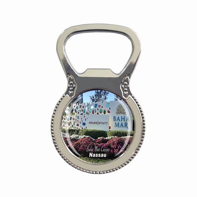 Baha Mar Casino Nassau Bahamas Fridge Magnet Bottle Opener Tourist Souvenir Gift Collection Refrigerator Magnetic Sticker