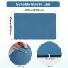 Coffee Mat 16''x24'', Dish Drying Mats for Kitchen Counter Absorbent Hide Stain Coffee Bar Accessories Anti Spill Mats Rubber Backed Fit Under Espresso Machine Dish Rack (Blue) view 2