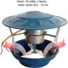 BTURYT Electric Chimney Fan, Chimney Fan Extractor, Fireplace Fan Flue Chimney Exhaust Fan, Chimney Fan, 50W Household Exhaust Smoke Machine,11cm view 2