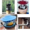 BTURYT Electric Chimney Fan, Chimney Fan Extractor, Fireplace Fan Flue Chimney Exhaust Fan, Chimney Fan, 50W Household Exhaust Smoke Machine,11cm view 3