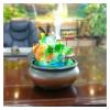 SUNESA Tabletop Fountains Indoor Relaxation Desktop Fountain Waterfall Zen Meditation Indoor Waterfall Glowing Rotating Ball Waterfall for Home Office Bedroom Desktop Fountain view 3