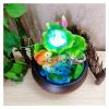 SUNESA Tabletop Fountains Indoor Relaxation Desktop Fountain Waterfall Zen Meditation Indoor Waterfall Glowing Rotating Ball Waterfall for Home Office Bedroom Desktop Fountain view 4