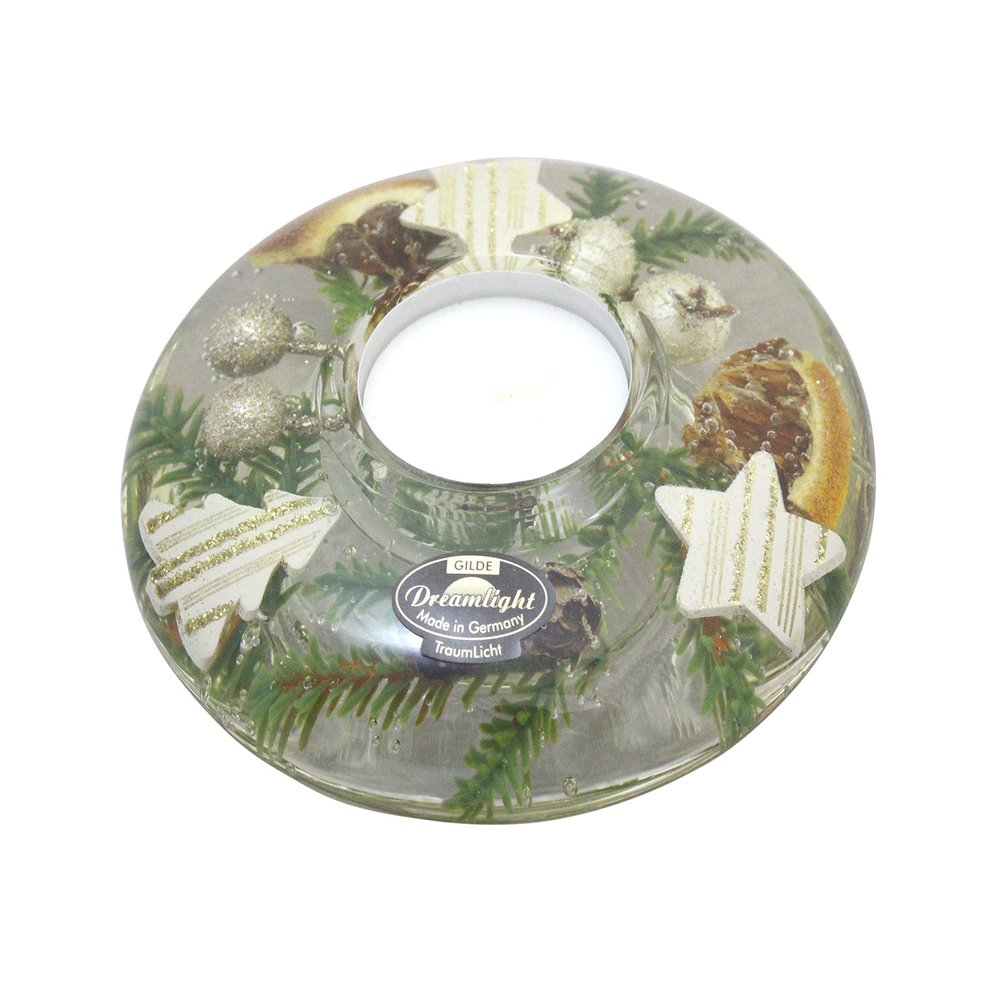 Ix New Dreamlight Advent Candle Holder UFO Mini Gift Wrapping