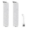 MengTiger 2Pcs Replacement Roller Brush Kit Parts for Uwant X100 Wireless Handheld Household Wet Dry Sweeper Cleaning Tool with Cleaning Brush. view 1