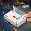 Zerodeko Acrylic Poker Card Storage Stand Capacity Playing Card Organizer for Home Office and Entertainment Venues Non- Design Practical Use view 3