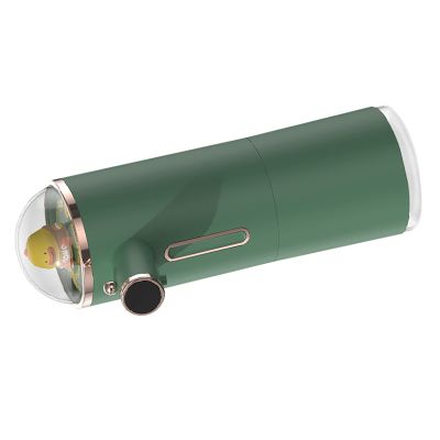 Automatic Foam Dispenser Cute Intelligent Infrared Sensor Touchless Dispenser for Kitchen, Bathroom (Green)