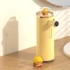 Automatic Foam Dispenser Cute Intelligent Infrared Sensor Touchless Dispenser for Kitchen, Bathroom (Yellow) view 2