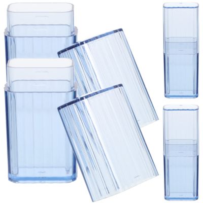 FOMIYES Cotton Swab Storage Box Small Portable Toothpick Organizer Household Swab Boxes