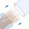 FOMIYES Cotton Swab Storage Box Small Portable Toothpick Organizer Household Swab Boxes view 4