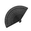 BESPORTBLE Black Hand Fan Folding Fan Handheld Chinese Vintage Retro Handheld for Women Lady view 1