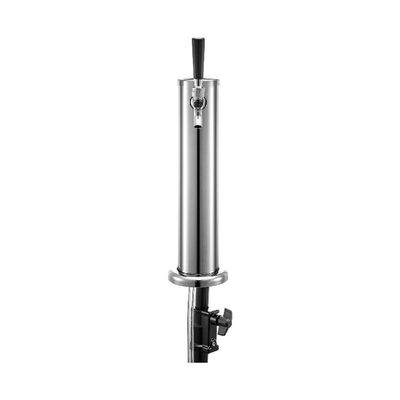 Home Brew Beer Tower, One Way Faucet with Drip Tray Stainless Steel Single Tap Column Wine Drink Dispenser Bar Accessories (Color : Single Faucet)