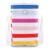 4 Bottle Wine Bag,Insulated&Leakproof Wine Cooler Bag,Wine Carrier Wine Tote Bag Wine Bottle Bag,Insulated Cooler Bag for Travel Picnic Beach Camping,Wine Gifts for Women Wine Lover,Wine Accessories view 2