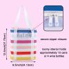 4 Bottle Wine Bag,Insulated&Leakproof Wine Cooler Bag,Wine Carrier Wine Tote Bag Wine Bottle Bag,Insulated Cooler Bag for Travel Picnic Beach Camping,Wine Gifts for Women Wine Lover,Wine Accessories view 4