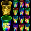 mishunyus 24 Pack Glow 40th Birthday Party Cups - 16 oz 40th Cups with Gold Foil Prints, Birthday Table Decorations Centerpiece Supplies for 40 Year Old Anniversary view 1