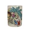 AMITVA Chinese Ceramic vase White Large Chinese vase Porcelain Flower vase Chinese Antique Ceramic vases Traditional Decorative Vase-13.8 * 10 cm view 1