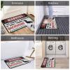 Cool Room Accessories for Teens Boys Warning This Property is Protected by A Highly Trained Dachshund Rug Fall Rugs Indoor Tiki Bar Decorations (Size : 40X60CM) view 2