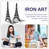 SAFIGLE Metal Bookends Tower Shape Book Ends for Shelves Decorative Book Holders 8.07 X 5.31 X 3.26 in Organizers for Desk Office Study Home Set of 2 view 3