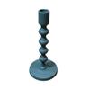 BBH Home's Handmade Green Pillar Shaped Aluminum Set of One Candle Holder 23x9x18 Inch AMBBAOB277 view 2