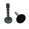 BBH Home's Handmade Green Pillar Shaped Aluminum Set of One Candle Holder 23x9x18 Inch AMBBAOB277 view 3