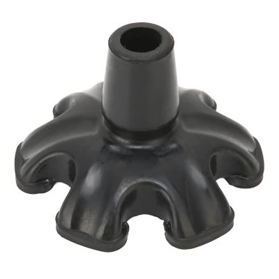 Tyenaza Cane Tips, 3/4 Inch Shaft Rubbers Self Standing 6 Support Feets Base Replacement Walking Canes, Anti-Slip Rubber Cane Foot Pad